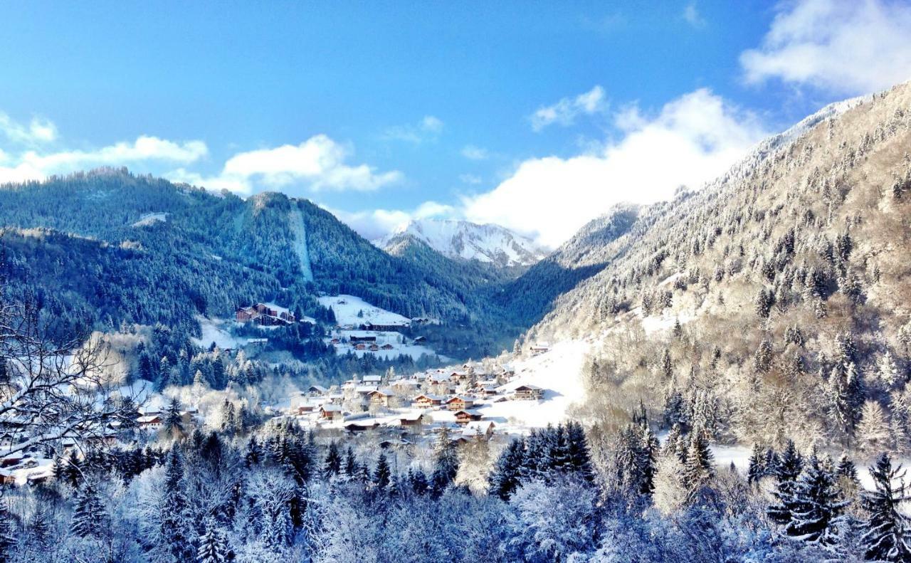 Saint-Jean-dʼAulps Chalet La Grande Vue מראה חיצוני תמונה